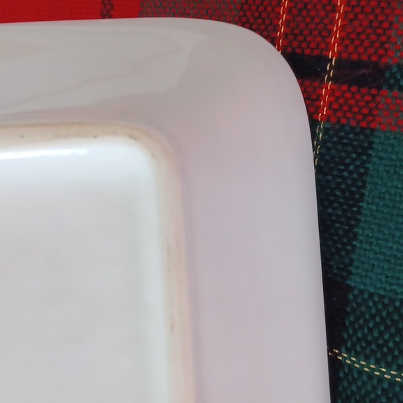 Pfaltzgraff Serving Plate Basketweave Bread Cheese Crackers Rolls Napkins - Picture 6 of 10